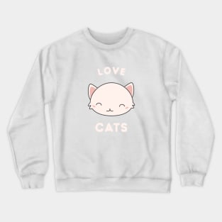 Kawaii Love Kawaii Cats T-Shirt Crewneck Sweatshirt